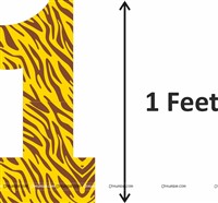 Jungle Round Backdrop Kit 