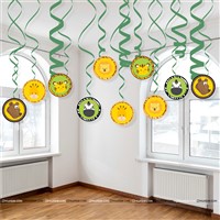 Baby Jungle Swirls Round(Pack of 10)