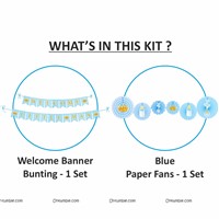 Baby Boy Welcome Decor Kit