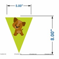 Barnyard Animal Bunting 10ft
