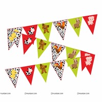 Barnyard Animal Bunting 10ft