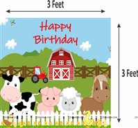 Farm barnyard  Theme Backdrop Arch Kit