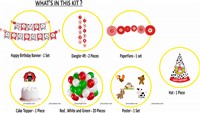 Barnyard theme Paper Fan Party Kit