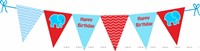 Elephant Theme Birthday Buntings
