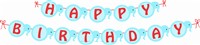 Elephant Theme Birthday Banner 