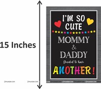 Maternity 2nd Baby Announcement