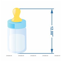 Untumble Baby Shower Wall posters (Pack of 8)