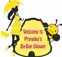 Bee theme Baby Shower