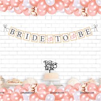 Bridal Bunting and Balloon Kit