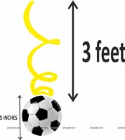 Ball Theme Swirls and Cup Cake Toppers Kit