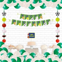 Ball Theme Banner & Dangler Kit (Pack of 24 pcs)