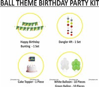 Ball Theme Banner & Dangler Kit (Pack of 24 pcs)