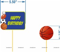 Ball Theme Banner & Dangler Kit (Pack of 24 pcs)