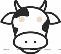 Cow mask
