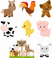 Kit of Barnyard wall cutouts