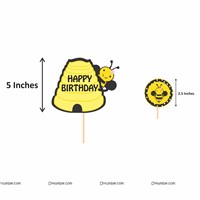 Bumble Bee Cupcake toppers(Set of 12)