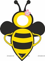 Bumble Bee birthday theme Photo Booth