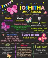 Butterfly Party Chalkboard