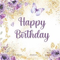 Butterfly Theme Backdrop New Design 4 feet x 4 feet, Pack of 1