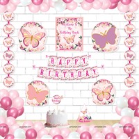 Butterfly Theme Birthday Hat Kit 