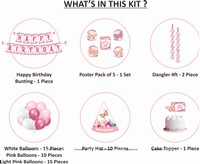 Butterfly Theme Birthday Hat Kit 