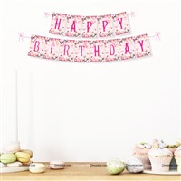 Butterfly Birthday theme Happy Birthday Banners