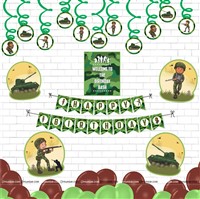 Army Theme Swirls Kit