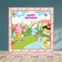 Candyland Theme Backdrop Arch Kit 