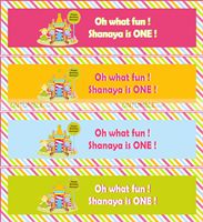 Multicolored bottlewrappers