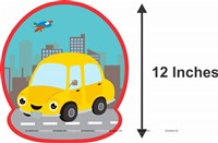 Car Theme Foil Curtain Kit (Pack of 109 pcs)