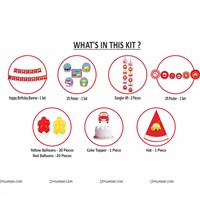 Car Theme Paper fan Kit