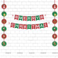 Christmas Banner and Dangler Kit 