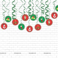 Christmas Swirls (pack of 10)