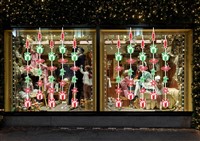 Christmas elements Danglers ( Set of 3 lengths as displayed)