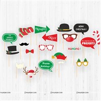 Christmas Party Decor Kit (Pack of 72 pcs)