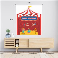 Circus  Theme Backdrop