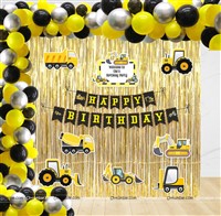 Construction Theme Foil Party Kit