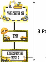 Construction Entrance Door Dangler