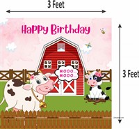 Cow Theme Backdrop Arch Kit