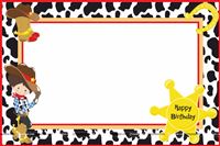 Cowboy Party Photo Booth