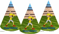 Cricket Theme Hats