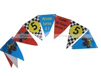 Dirt Bike Birthday theme Buntings