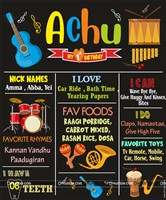 Music Theme Chalkboard