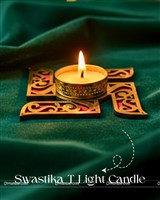 Swastik Diya T Light candles