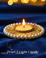Pearl T Light Candle