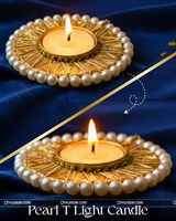 Pearl T Light Candle