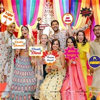 Diwali Photo Booth Props