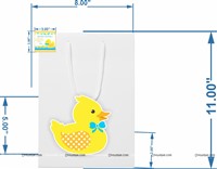 Duck  Favour bags (set of 6 )
