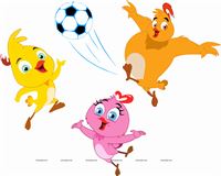 Eena Meena Deeka playing football