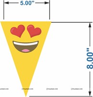 Emoji Theme Flag Banner / Buntings